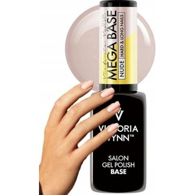 Victoria Vynn Zpevňující báze pro nehty Mega Base Hard Long Nails Nude 8 ml
