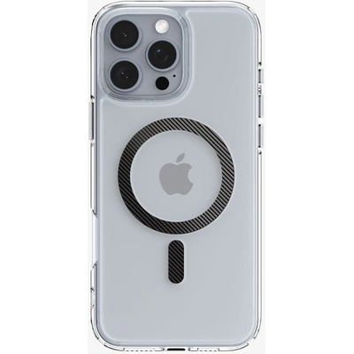 Ultra Hybrid Mag Case с MagSafe въглеродни влакна за iPhone 16 Pro Max - тъмно сив (8809971229364)