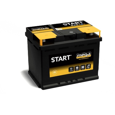 START Mega 65Ah 580A right+ (565078057)