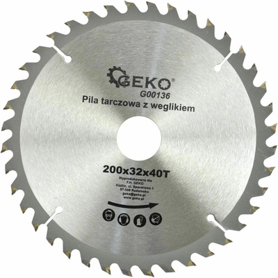GEKO Kotouč pilový vidiový, 200x32x40T G00136