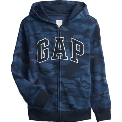 GAP FullzipLogo tmavo modrá