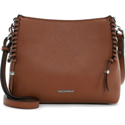 Emily & Noah dámská crossbody kabelka Ilse koňak