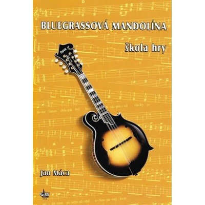 Bluegrassová mandolína+CD - -Jiří Macek