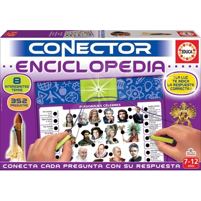 Educa Conector Enciclopedia španielsky 352 otázok od 7-12 rokov