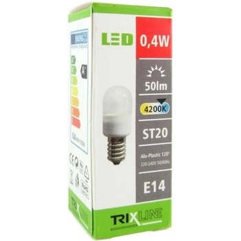 Trixline žárovka ledničková LED 0,4W E14/230V denní bílá