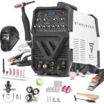 STAHLWERK Апарат за плазмено рязане STAHLWERK AC/DC WIG/TIG 200 Puls SET FULL/ 10-200А (1002) Заваръчен апарат