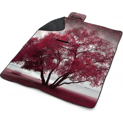 Sablio Plážová deka Červený strom