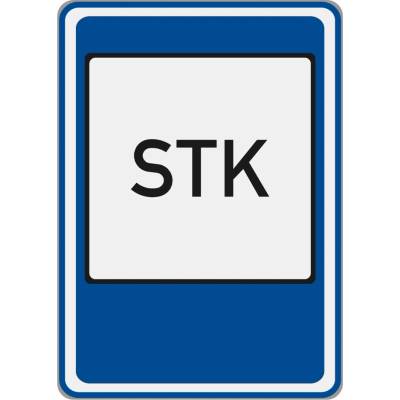 Dopravní značka IJ9 Stanice technické kontroly