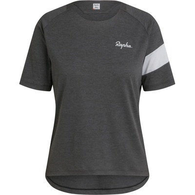 Rapha Women's Trail Technical T-Shirt Dark Grey/Light Grey