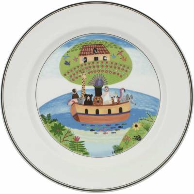 Villeroy & Boch Jídelní talíř Design Naif, Ø 27 cm, Noemova archa 10-2337-2623
