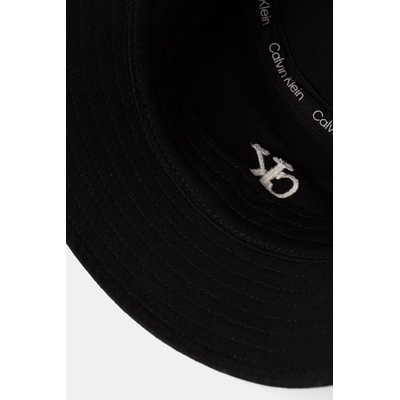 Calvin Klein шапка идиотка дамска от памук (LV04F5101G)