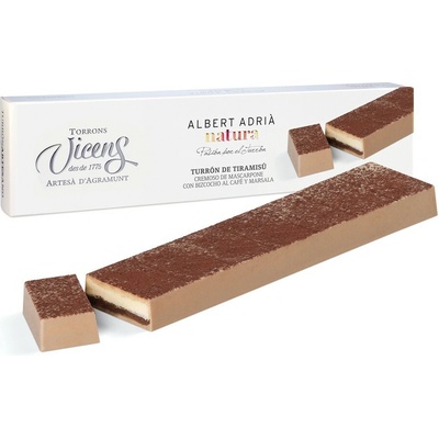 Torrons Vicens Tiramisu nugat Adrià Natura 300 g