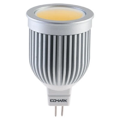 Led ЛАМПА ledcob 5w gu5.3 12v 2700-3000k (99led375)