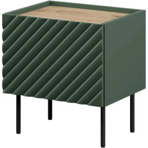 Cama meble ONDA нощно шкафче 2 бр. 50x40x54 Зелен (ONDA 301462)