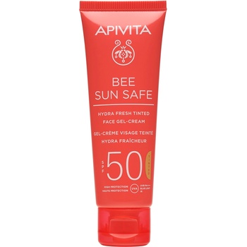 APIVITA Bee Sun Safe Тониран гел-крем за лице, SPF50, 50 ml