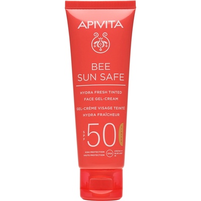APIVITA Bee Sun Safe Тониран гел-крем за лице, SPF50, 50 ml