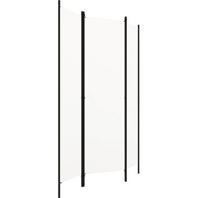 VidaXl 3dílná přepážka do místnosti bílá 150 x 180 cm – Zboží Dáma