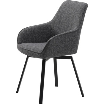 Unique Furniture Сив трапезен стол Alma - Unique Furniture (49590000)