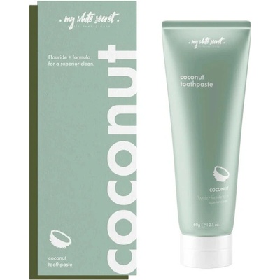 My White Secret Našľahaný kokos Toothpaste Kokos 60 g