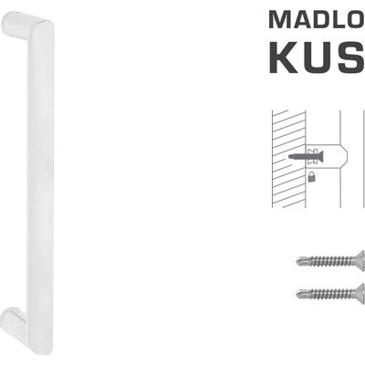 MPkovania FT - MADLO kód K02 Ø 25 mm ST ks Rozteč madla: 900 mm, Rozmer profilu madla: Ø 25 mm, Dĺžka: 925 mm