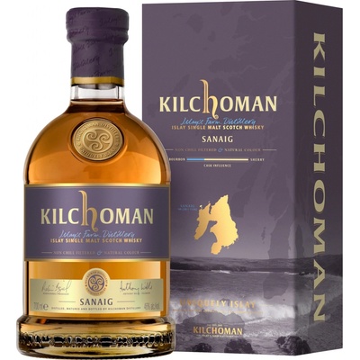 KILCHOMAN SANAIG 46% 0,7 l (kartón)