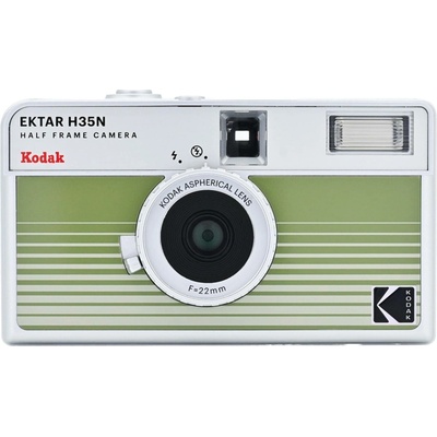 Kodak EKTAR H35N Half Frame Film Camera Striped Green – Zbozi.Blesk.cz