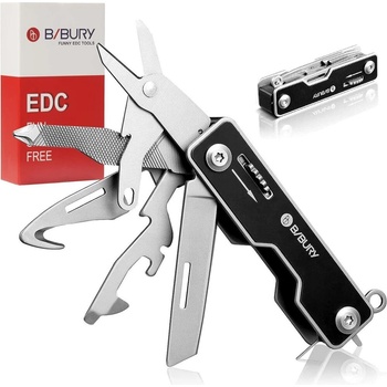 Image 1 of Bibury EDC Multitool - компактно джобно ножче-инструмент, 10 в 1 (BBY-MT01)