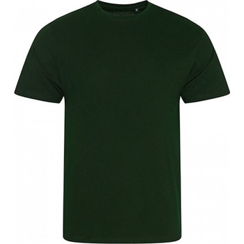 Módní tričko Ecologie z organické bavlny Zelená lahvová EA001