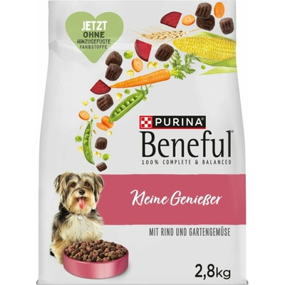 Purina Beneful Malí požitkáři hovězí maso a zelenina 4 x 2,8 kg