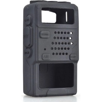 Моbilly силиконов калъф за Baofeng UV-5R, черен (Walkie-talkie Shell BLACK)