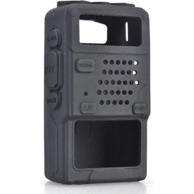 Моbilly силиконов калъф за Baofeng UV-5R, черен (Walkie-talkie Shell BLACK)