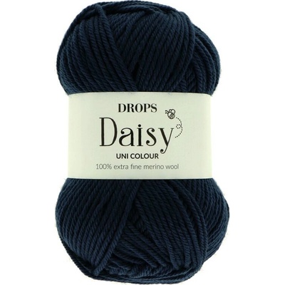 Drops Daisy UNI 19 tmavo modrá