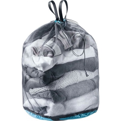 Deuter Mesh Sack 10 petrol-black Černá vak