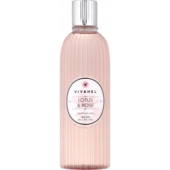 Vivian Gray Vivanel Lotus and Rose luxusný sprchový gél 300 ml