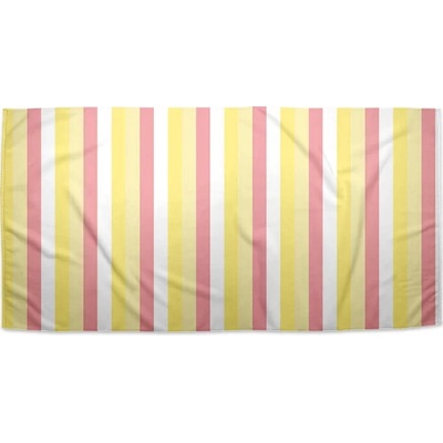 Sablio Uterák Žlto ružové pruhy 50 x 100 cm