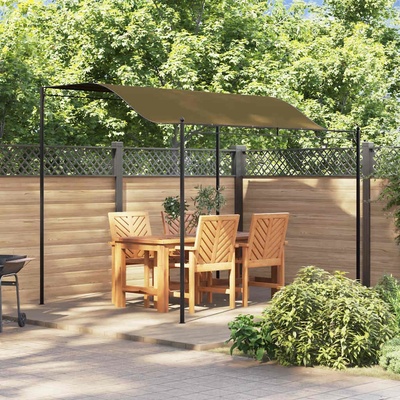 vidaXL Stínící markýza 3 x 2,4 m taupe 180 g/m²