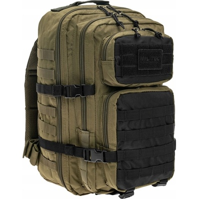 Mil-tec Ranger Assault velký green Black 36 l