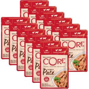 Wellness Core Purely Paté beef & chicken 12 x 85 г