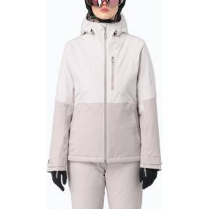 Salomon Дамско скиорско яке Salomon Highland white sand/silver cloud
