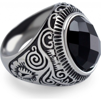 Bruno pánský prsten se vzorem S4056