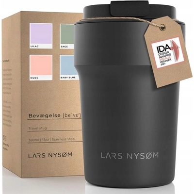 Lars Nysom Termohrnek 380 ml černý