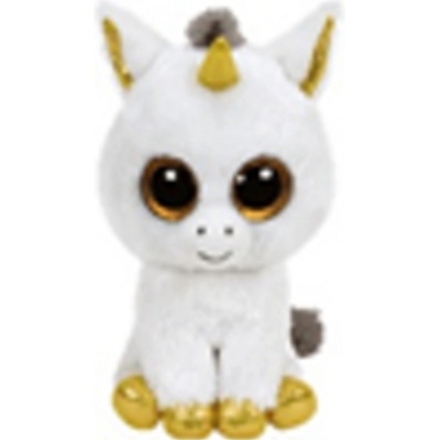 Beanie Boos Meteor Pegasus bílý jednorožec 24 cm