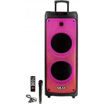 Prenosný reproduktor Akai PARTY SPEAKER 1010 čierny 50 W