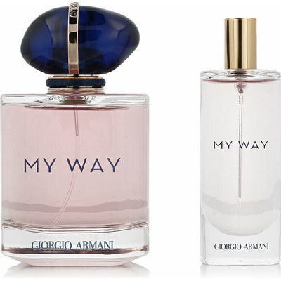 Giorgio Armani My Way - EDP 90 ml (plnitelná) + EDP 15 ml