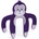 Thinking Gifts Държач за книга Jungle Bookholder Monkey (TG-JBA)