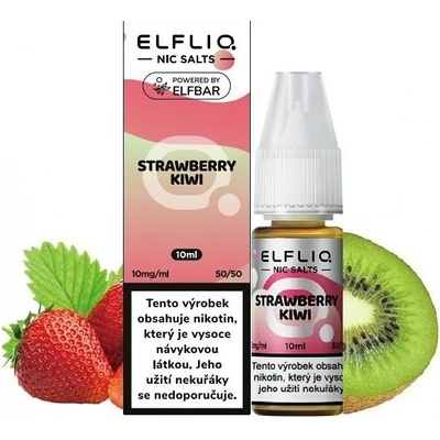 ELFLIQ Strawberry Kiwi 10 ml 10 mg