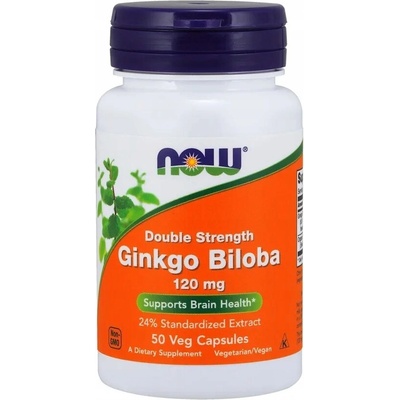 Now Foods Ginkgo Biloba 120 mg 50 kapsúl