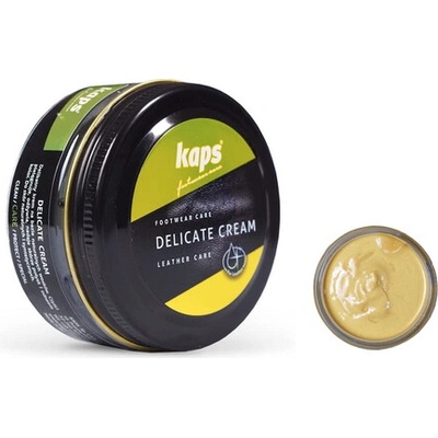Metalický krém na obuv a odev Delicate Cream 50 ml zlatá