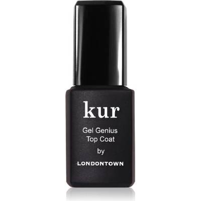 LONDONTOWN Kur Gel Genius Top Coat vrchní lak na nehty bez použití UV/LED lampy 12 ml