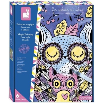 Janod Atelier Комплект Maxi Рисуване Животни през нощта